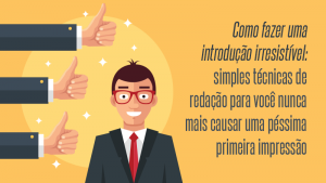 Como escrever uma introdução (1)